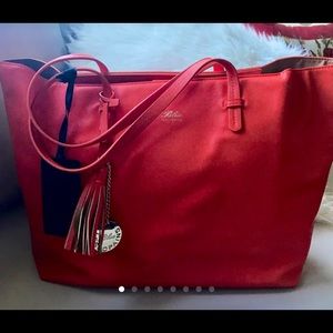 Bleu Les Copains by Escada Neverfull Orange Bag